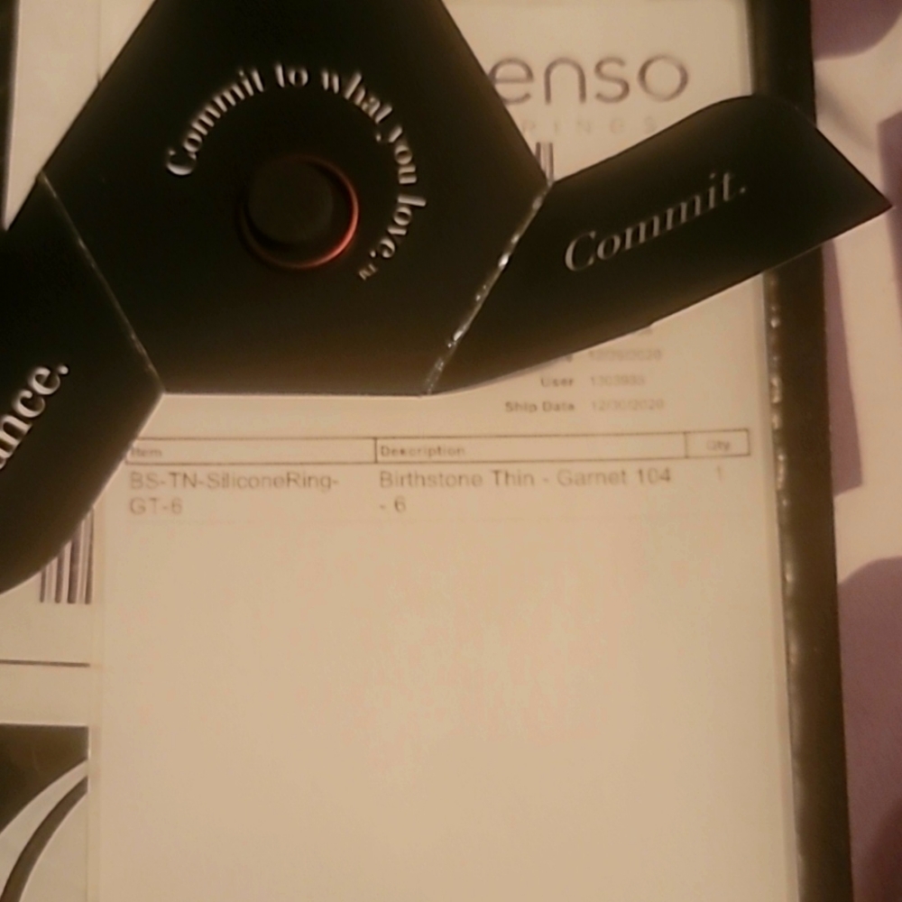 Enso Silicone Ring